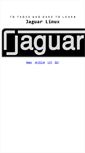 Mobile Screenshot of jaguarlinux.com